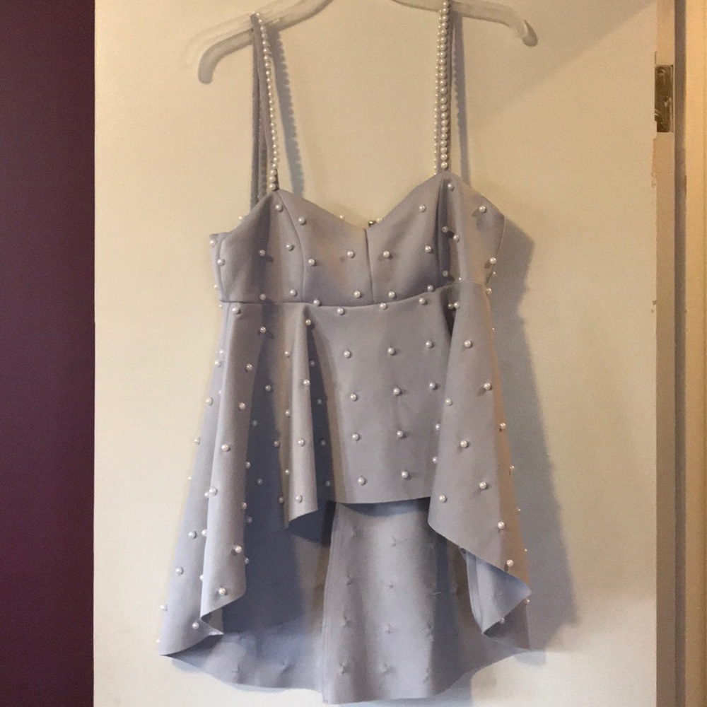 Asos tall pearl embellished cami top - Picture 4 of 11